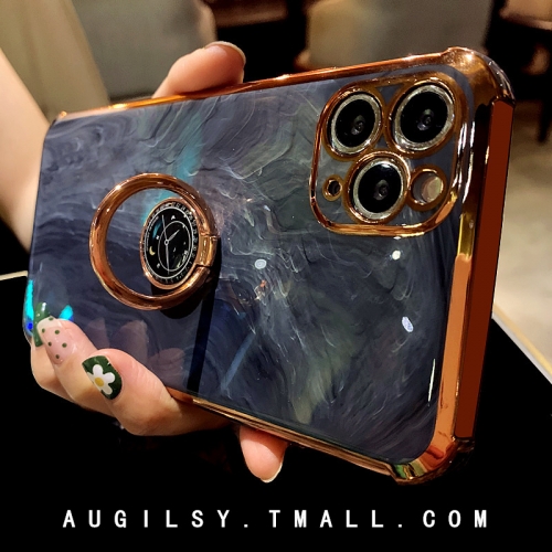 Retro style smoke marble Apple 11 case for iPhone XS case 7plus