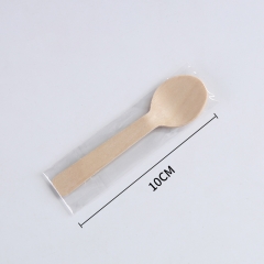 10 cm wooden spoon with 5 packages