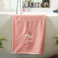 Bath towel pink 70*140cm