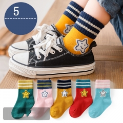 TK - smiley face stars (5 pairs)