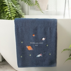 Bath towel blue70*140cm