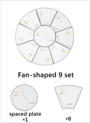 8 Fan+spaced plate