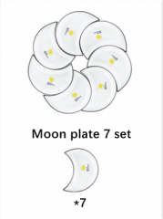 7 Moon plate