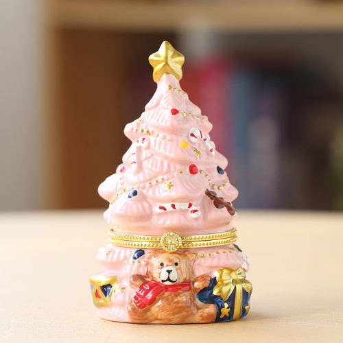 Christmas tree candle cups Christmas atmosphere decoration props coloring ornaments DIY aromatherapy cups fragrance container