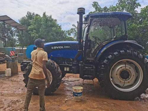 ACM 130HP  tractor working in Africa