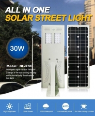 GINLITE All-in-one Solar Street Lamp