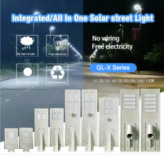 GINLITE All-in-one Solar Street Lamp