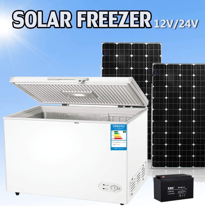 Powershine solar-powered freezer series