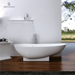 Solid surface bathtub