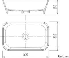 Counttop basin