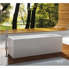 Solid surface bathtub