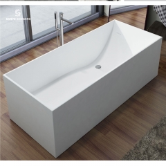 Solid surface bathtub
