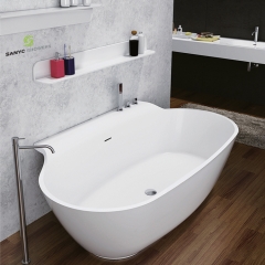 Japanese contemporary marble stone luxury freestanding bathroom bathtub SC1119