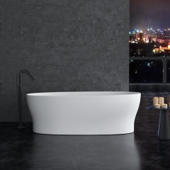 solid surface bathroom soaking hot tub artificial stone acrylic bathtub resin freestanding bath tub bathtub