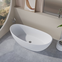Modern Design Bathroom solid surface bathtub freestanding bathtub