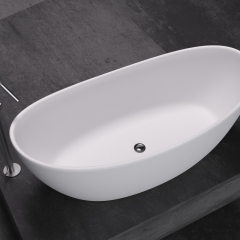 Modern Design Bathroom solid surface bathtub freestanding bathtub