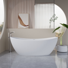 Modern Design Bathroom solid surface bathtub freestanding bathtub