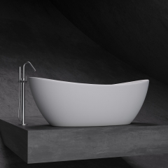 Modern Design Bathroom solid surface bathtub freestanding bathtub