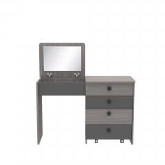 Nordic Modern Vanity Cheap Bedroom Set Mirrored Dresser