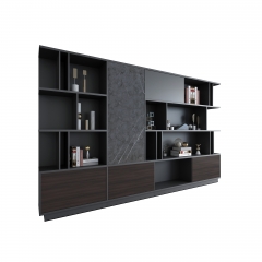 Office Wooden Bookshelves Bookcases