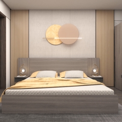 Bedroom Furniture 1.5M/1.8M Wooden Storage Bed