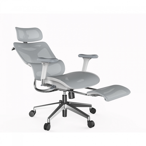 Commercial Furniture Ergonomic Office Mesh Chair Aluminum Modern