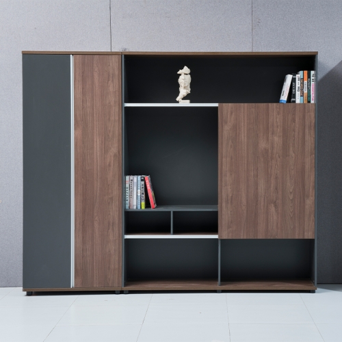 8 Feet Width Filing Cabinet & Bookcase With Open Shelves