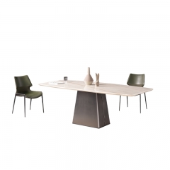 Nordic Extendable Sintered Stone Dining Table