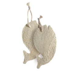 Whale Shape Exfoliating Loofah Bath Sponge, Body Scrubber