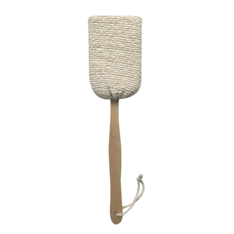 Cambric Bath Sponge Brush, Back Scrubber