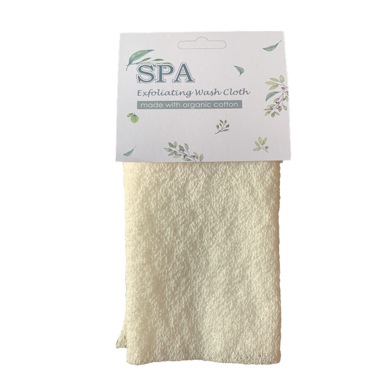 Exfoliating Organic Cotton Wash Cloth, Bath Cloth for Shower, Spa ...