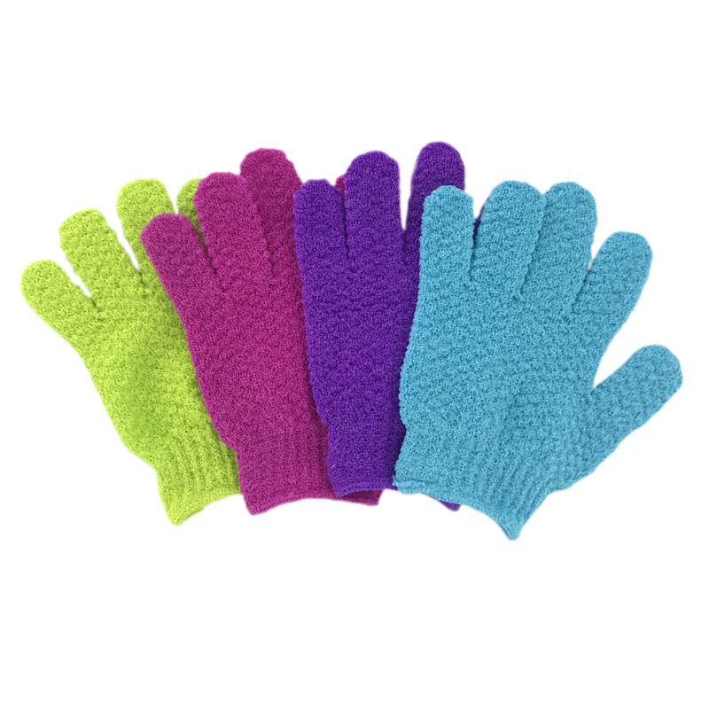 Exfoliating Dual Texture Bath Gloves, Bath Mitt