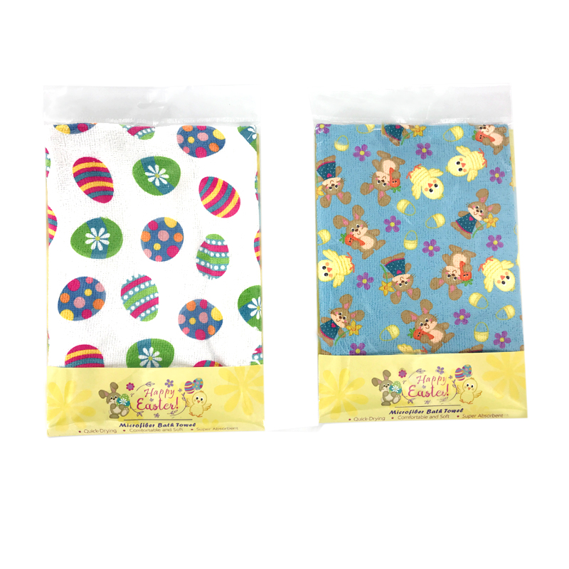 Easter Microfiber Bath Towel