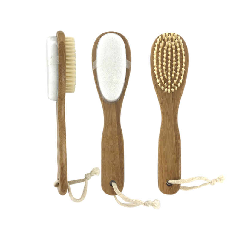 Bamboo Exfoliating Foot Brush