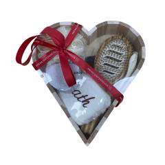 Bath Spa Gift Set with Wooden Bowl