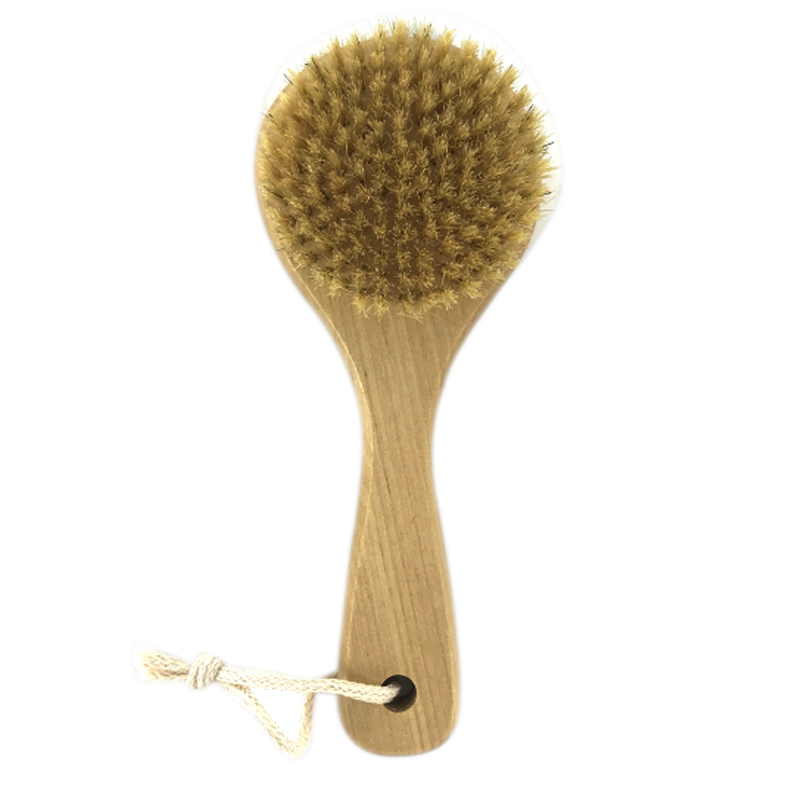 Wooden Dry Body Brush, Bath Spa Brush, Bath Body Scrubber