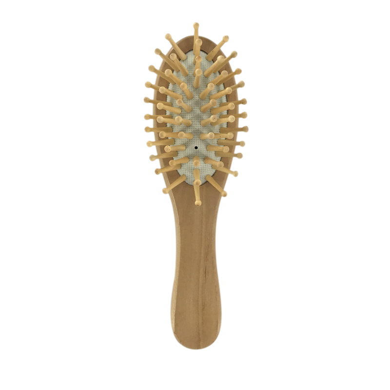 Mini Wooden Hair Brush