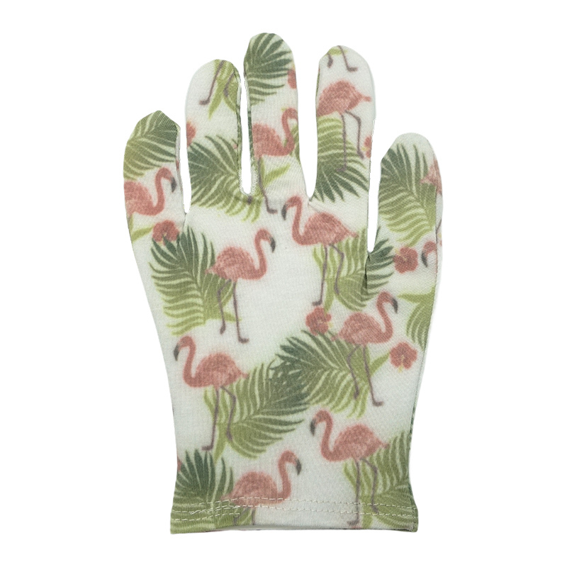 Tropical Summer Moisturizing Gloves