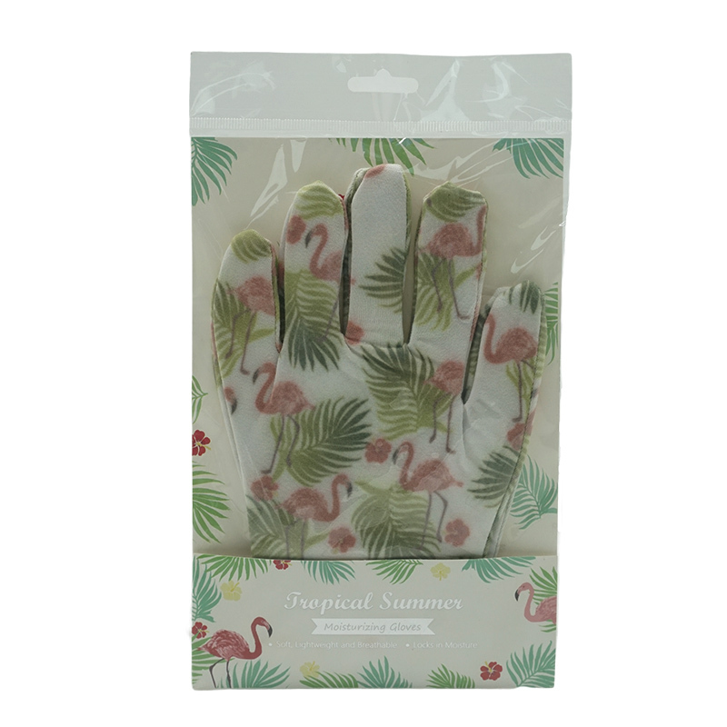 Tropical Summer Moisturizing Gloves