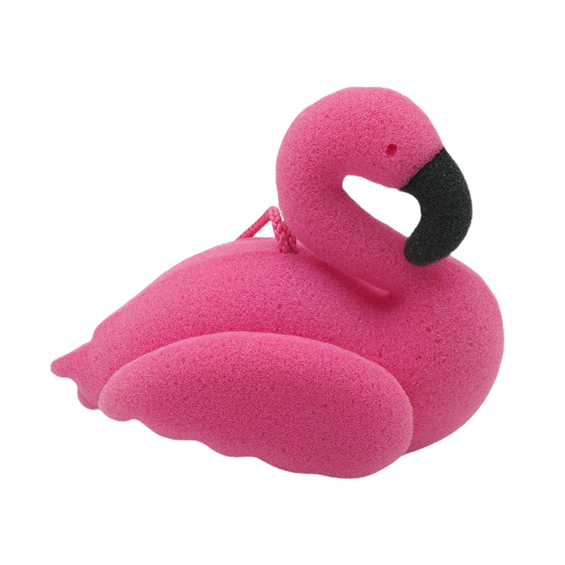 Tropical Summer Flamingo Bath Sponge