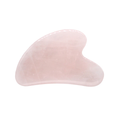 Gua Sha Rose Quartz Facial Massager