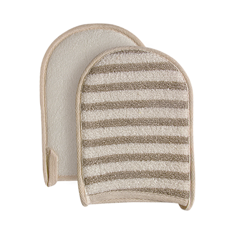 Ramie Cotton Exfoliating Bath Mitt, Bath Glove