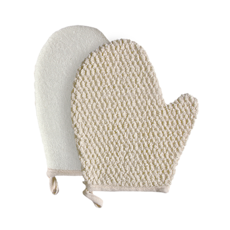 Cotton Exfoliating Bath Mitt, Bath Glove