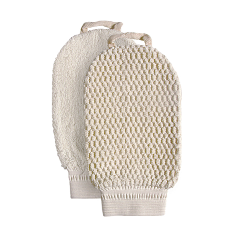 Cotton Exfoliating Bath Mitt, Bath Glove