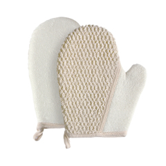 Cotton Exfoliating Bath Mitt, Bath Glove