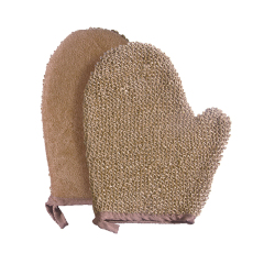 Jute Exfoliating Bath Mitt, Bath Glove