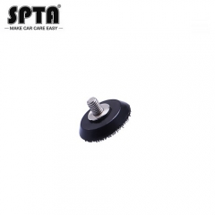 SPTA Mini cordless polisher set for auto detailing 1 and 2 inch Polishing Pads Kit with 2 Batteries