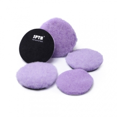 Purple Wool Polishing Pad with Short and Long Hair of 3/5/6/7 Inch