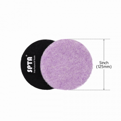 Purple Wool Polishing Pad with Short and Long Hair of 3/5/6/7 Inch
