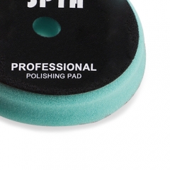 SPTA Beveled Edge Diamond Car Detailing Sponge Buffing Polishing Pads Waxing Pads For DA/RO Car Polisher